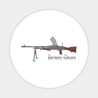 Bren Light Machine Gun Magnet